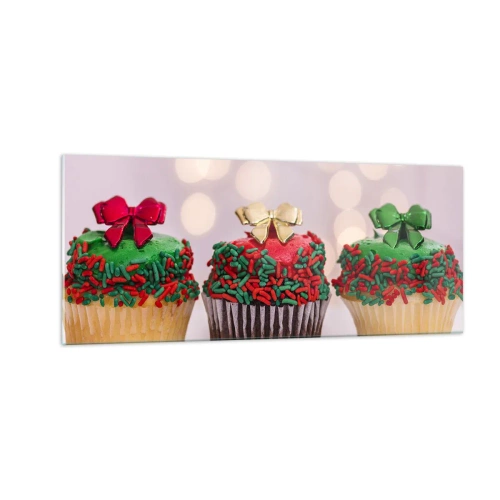 Quadro su vetro - Dolci a volontà - 100x40 cm