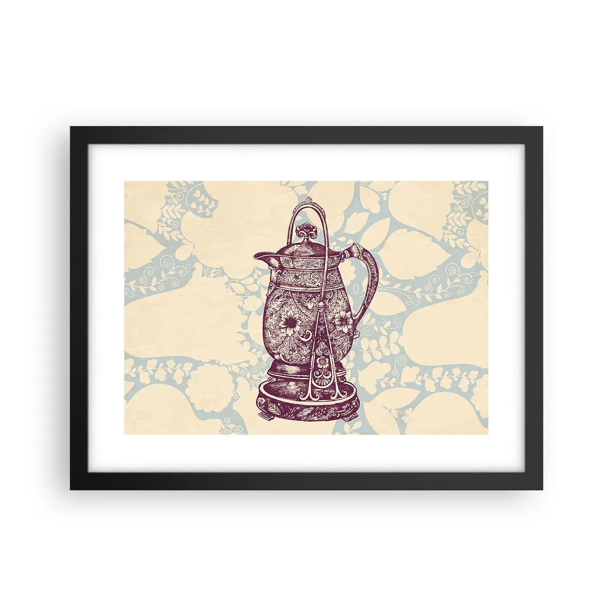 Poster in cornice nera - La bellezza del quotidiano - 40x30 cm