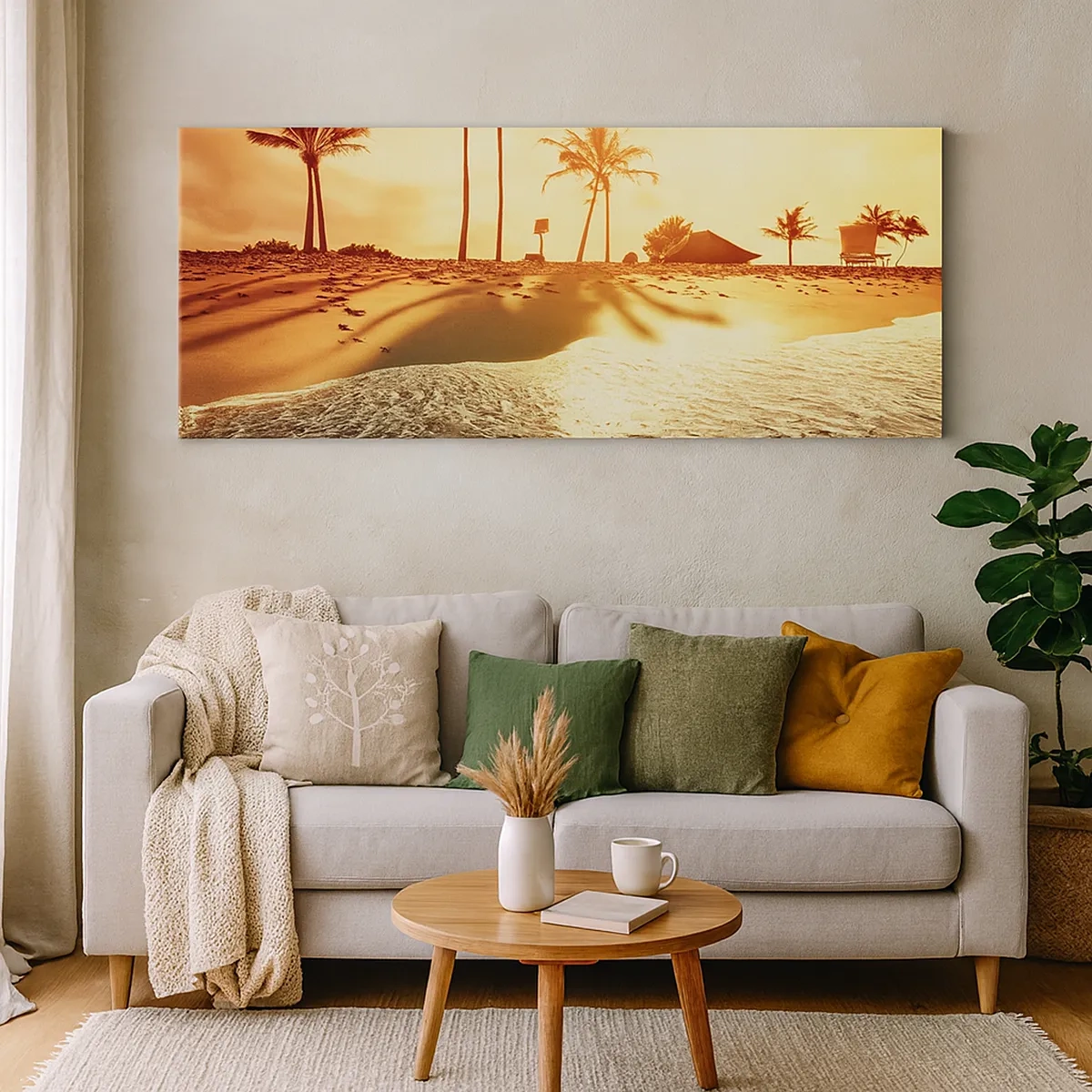 Quadro su tela - Stampe su Tela - Pomeriggio in California - 30x30 cm