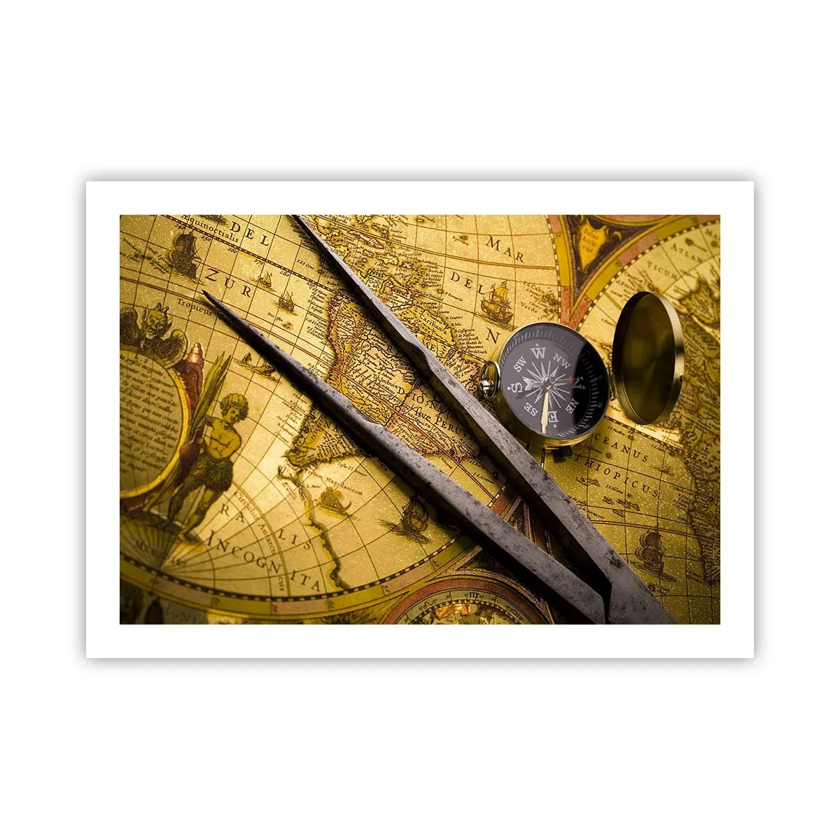 Poster - Dove sono questi tesori? - 70x50 cm