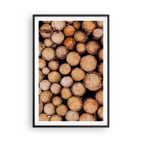 Poster in cornice nera - Nuovo inizio - 61x91 cm