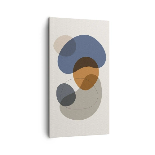 Quadro su tela - Stampe su Tela - Gocce di colore - 45x80 cm