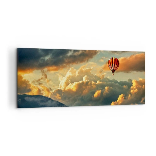 Quadro su tela - Stampe su Tela - Volo perché voglio - 100x40 cm