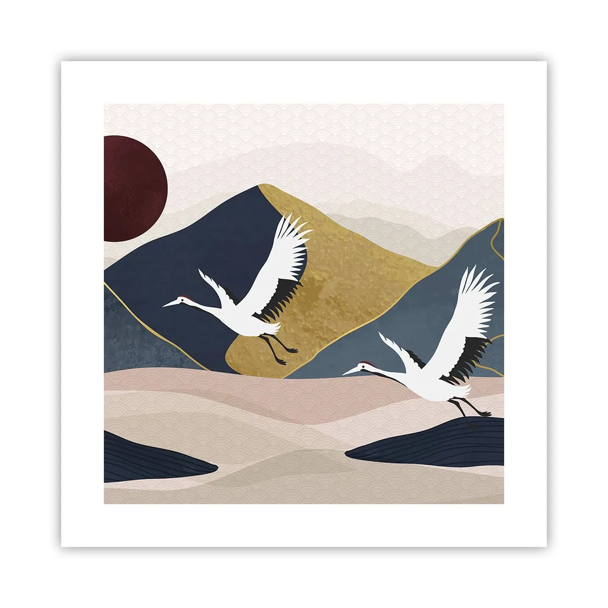 Poster - E la giornata è nuovamente VOLATA - 40x40 cm