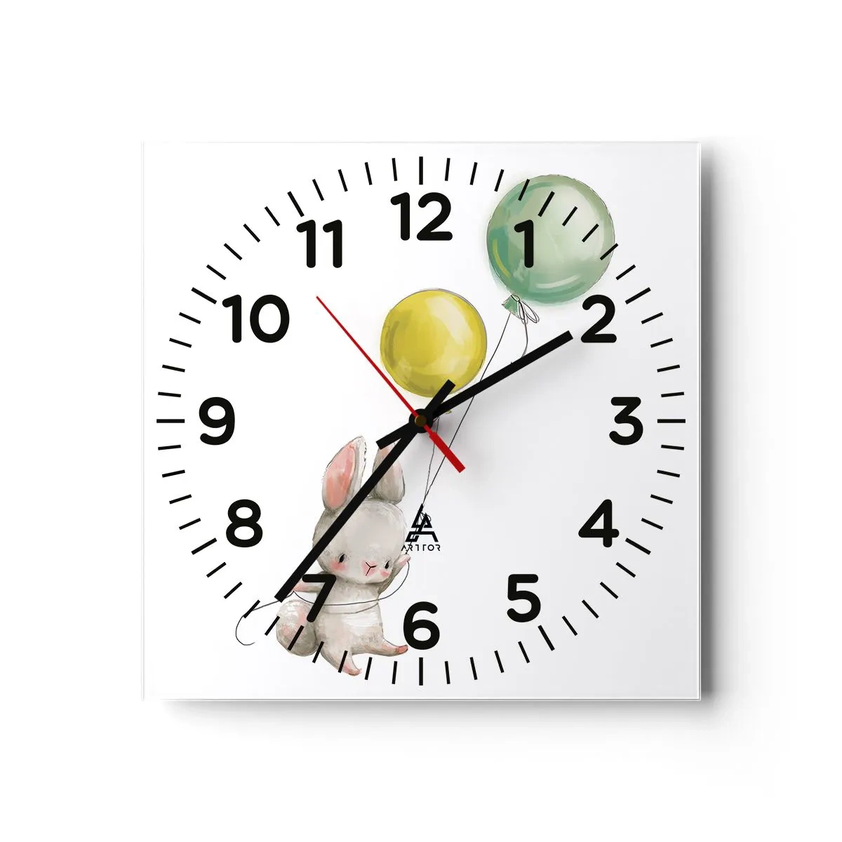Orologio da parete - Orologio in Vetro - Volo anch'io! - 30x30 cm