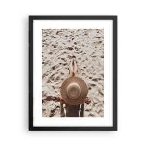 Poster in cornice nera - Un tempo di sogno - 30x40 cm
