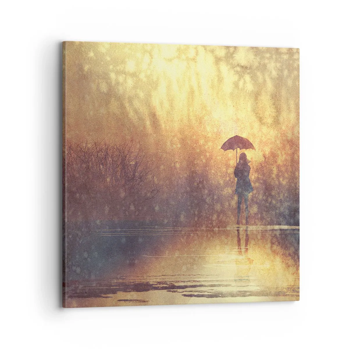 Quadro su tela - Stampe su Tela - Sento che qualcuno mi guarda - 70x70 cm
