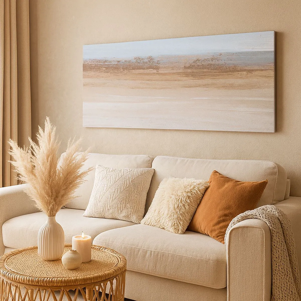 Quadro su tela - Stampe su Tela - Paesaggio incerto - 100x40 cm