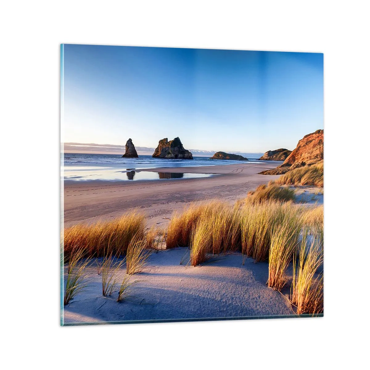 Quadro su vetro - Per i cercatori di pace - 50x50 cm