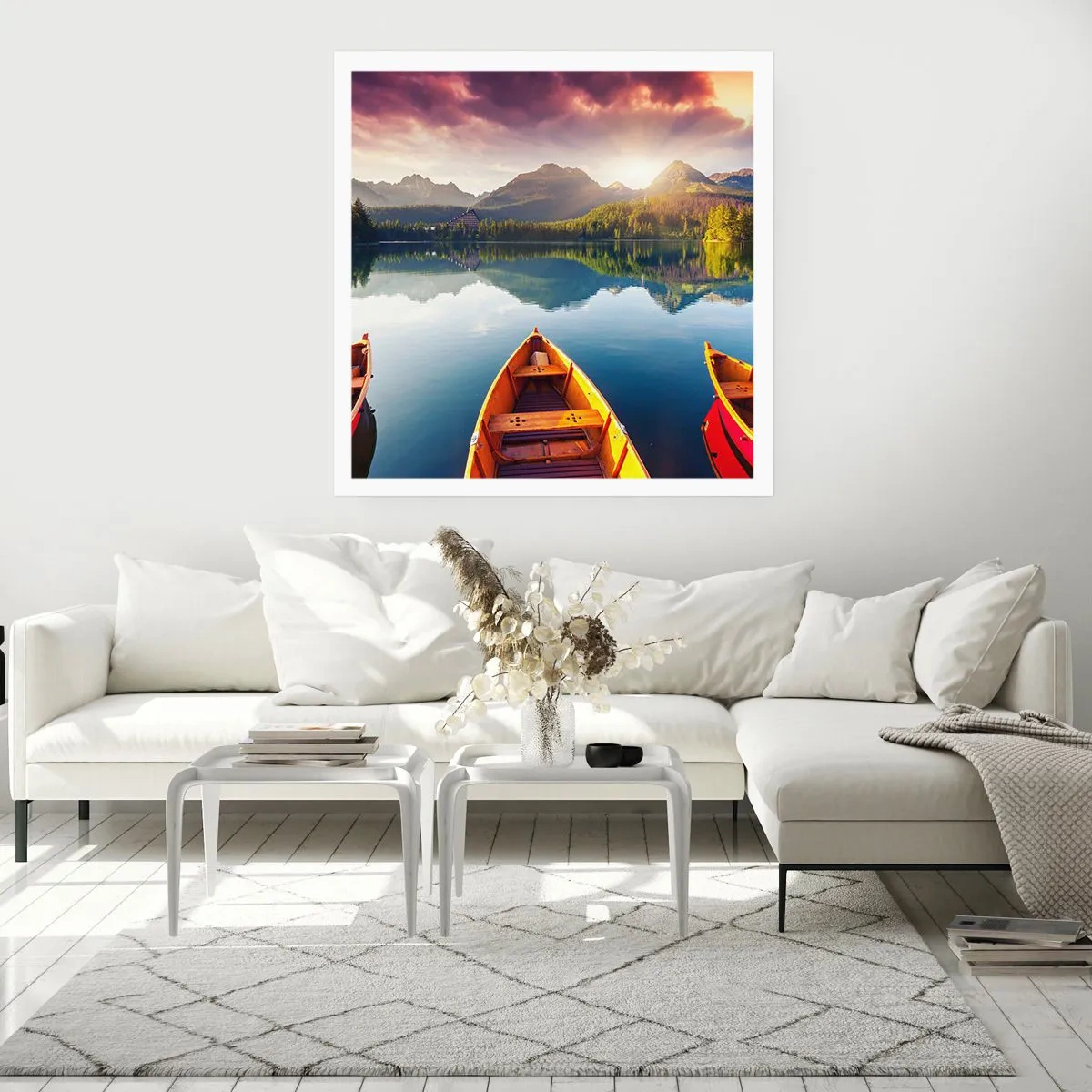 Poster - Niente contro natura - 30x30 cm