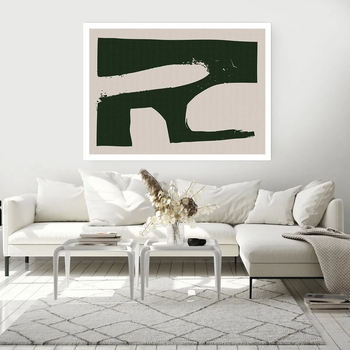 Poster - Golfi di bianco - 50x40 cm