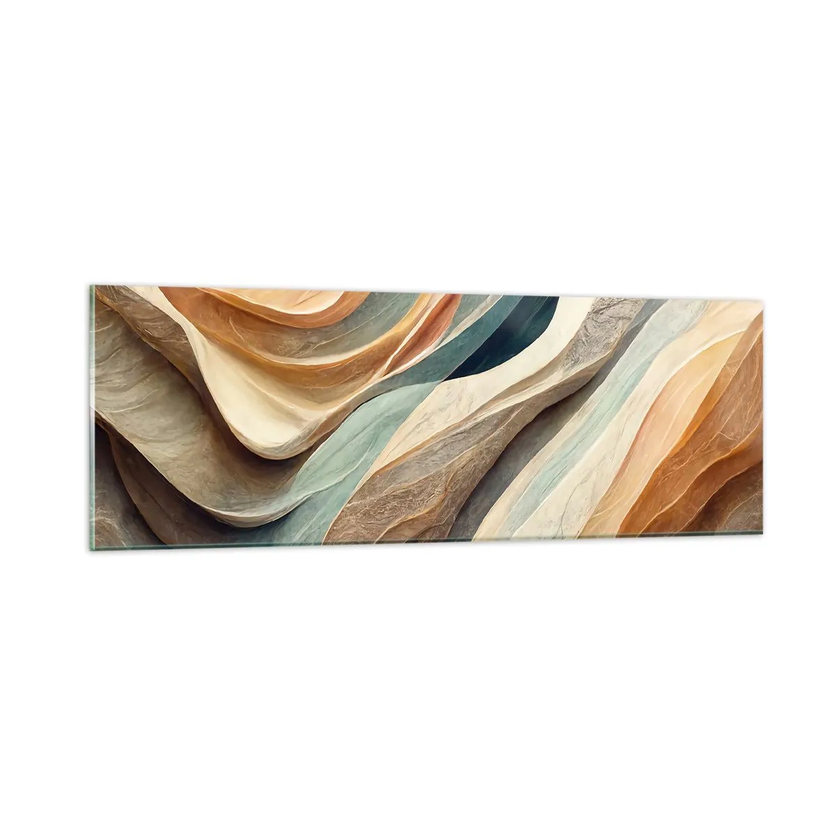 Quadro su vetro - L'attimo prima del cambiamento - 90x30 cm