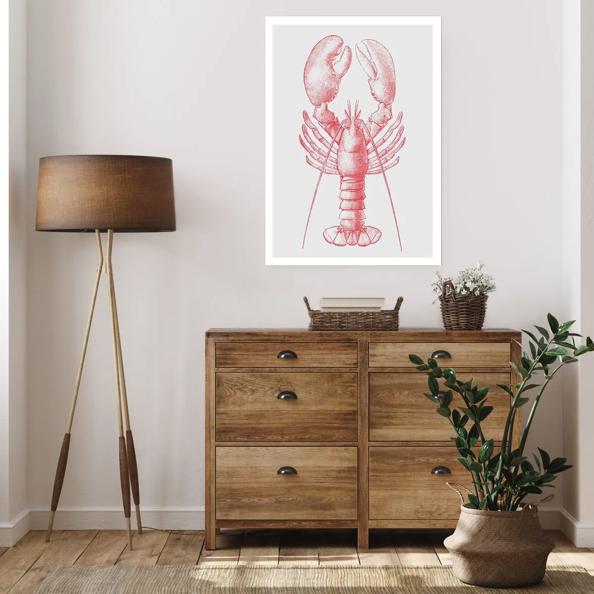 Poster - Aragosta d'agosto - 30x40 cm