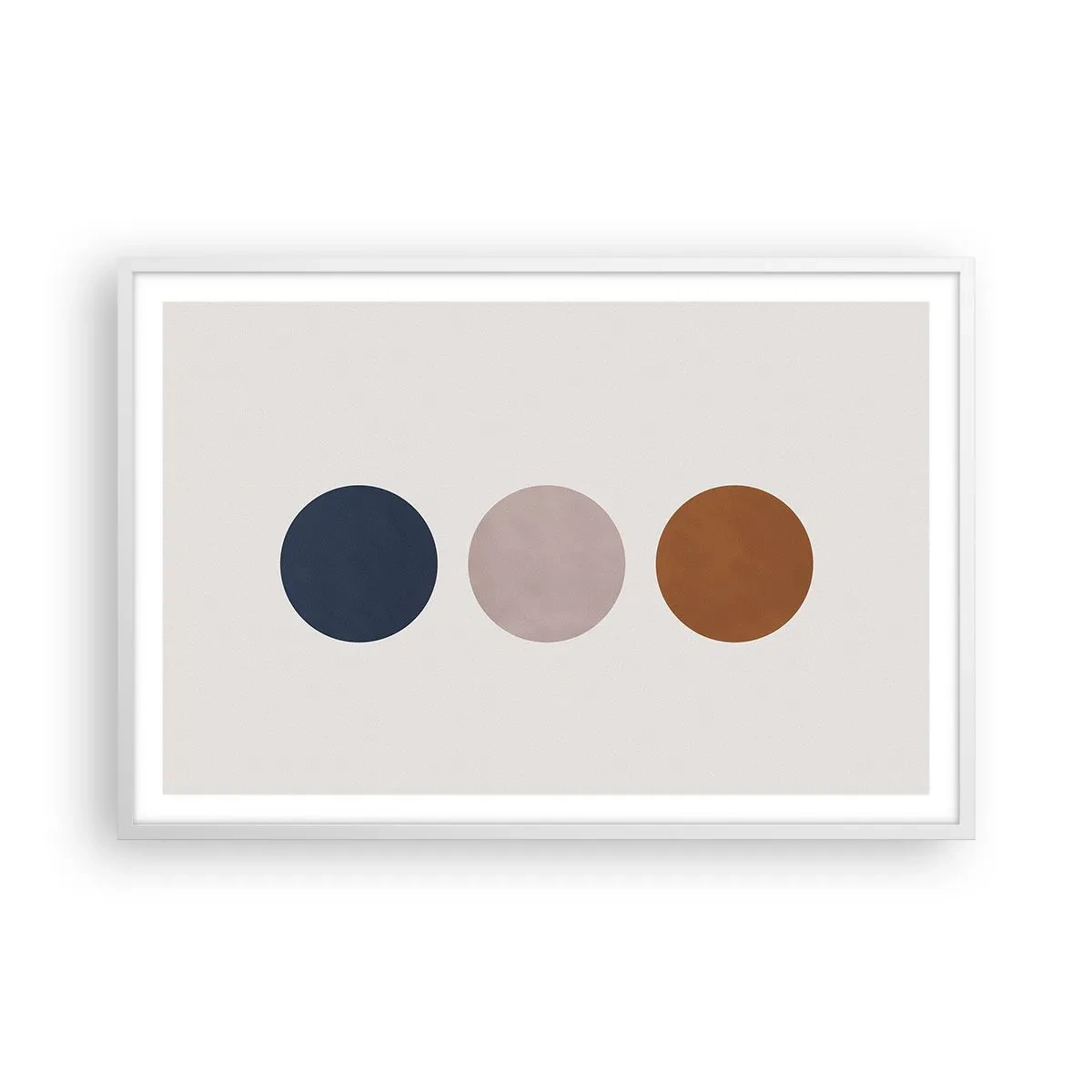 Poster in cornice bianca - Simbolo di perfezione - 91x61 cm
