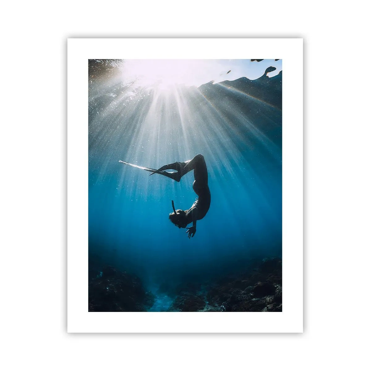 Poster - Danza subacquea - 40x50 cm