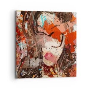 Quadro su tela - Stampe su Tela - Nessuno sa come sei veramente - 70x70 cm
