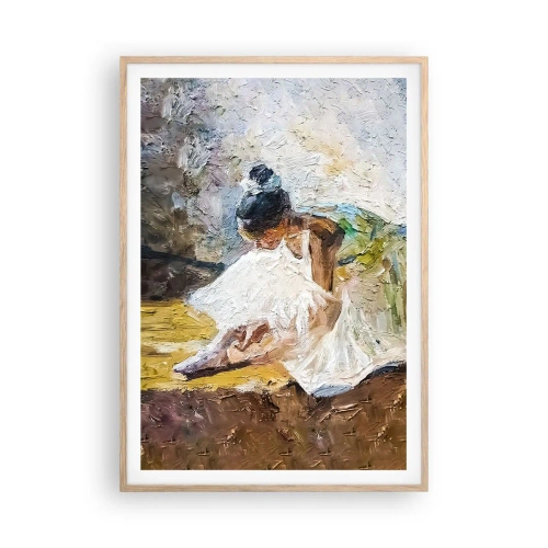 Poster in cornice rovere chiaro - Dal quadro di Degas - 70x100 cm
