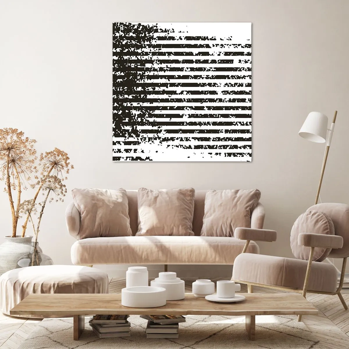 Quadro su tela - Stampe su Tela - Ritmo e rumore - 40x40 cm