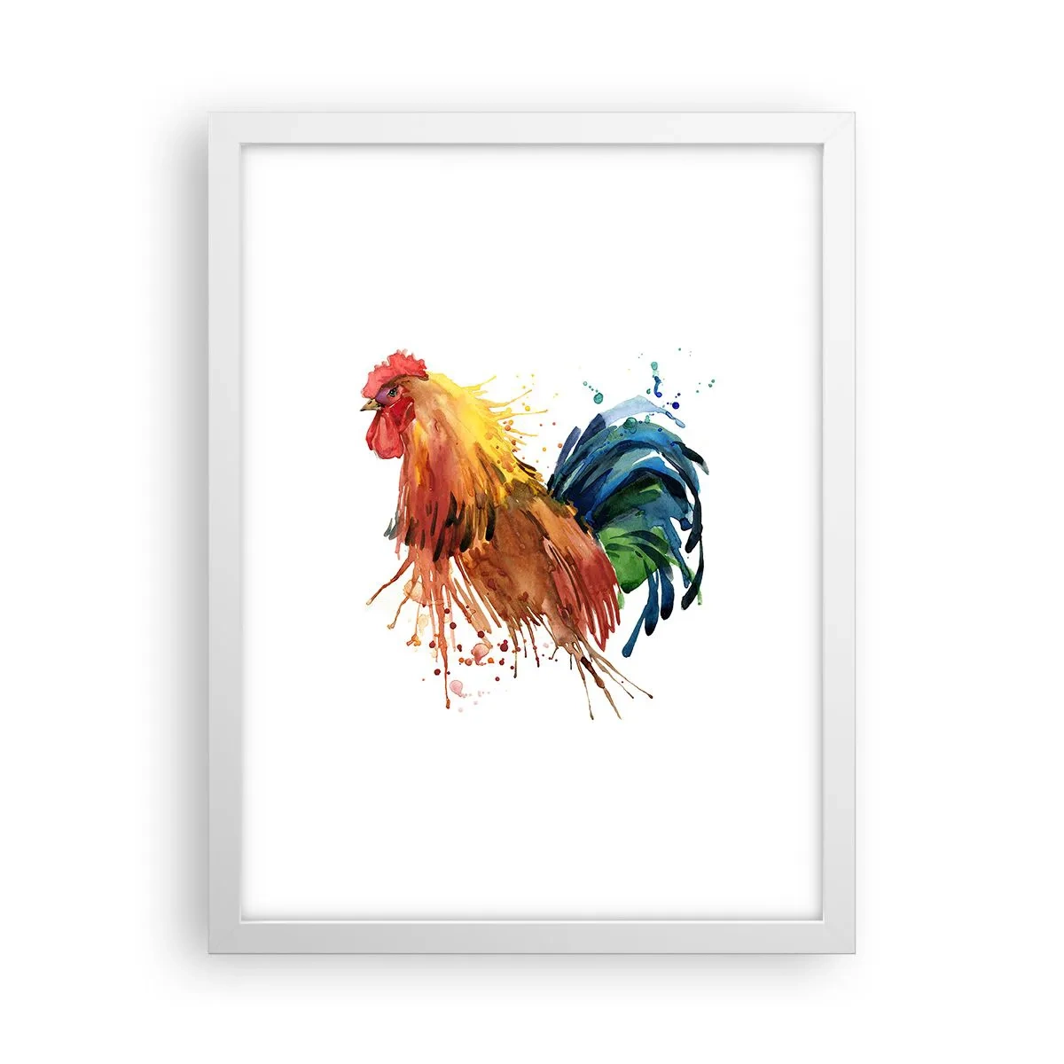 Poster in cornice bianca - Abito reale, orgoglio reale - 30x40 cm