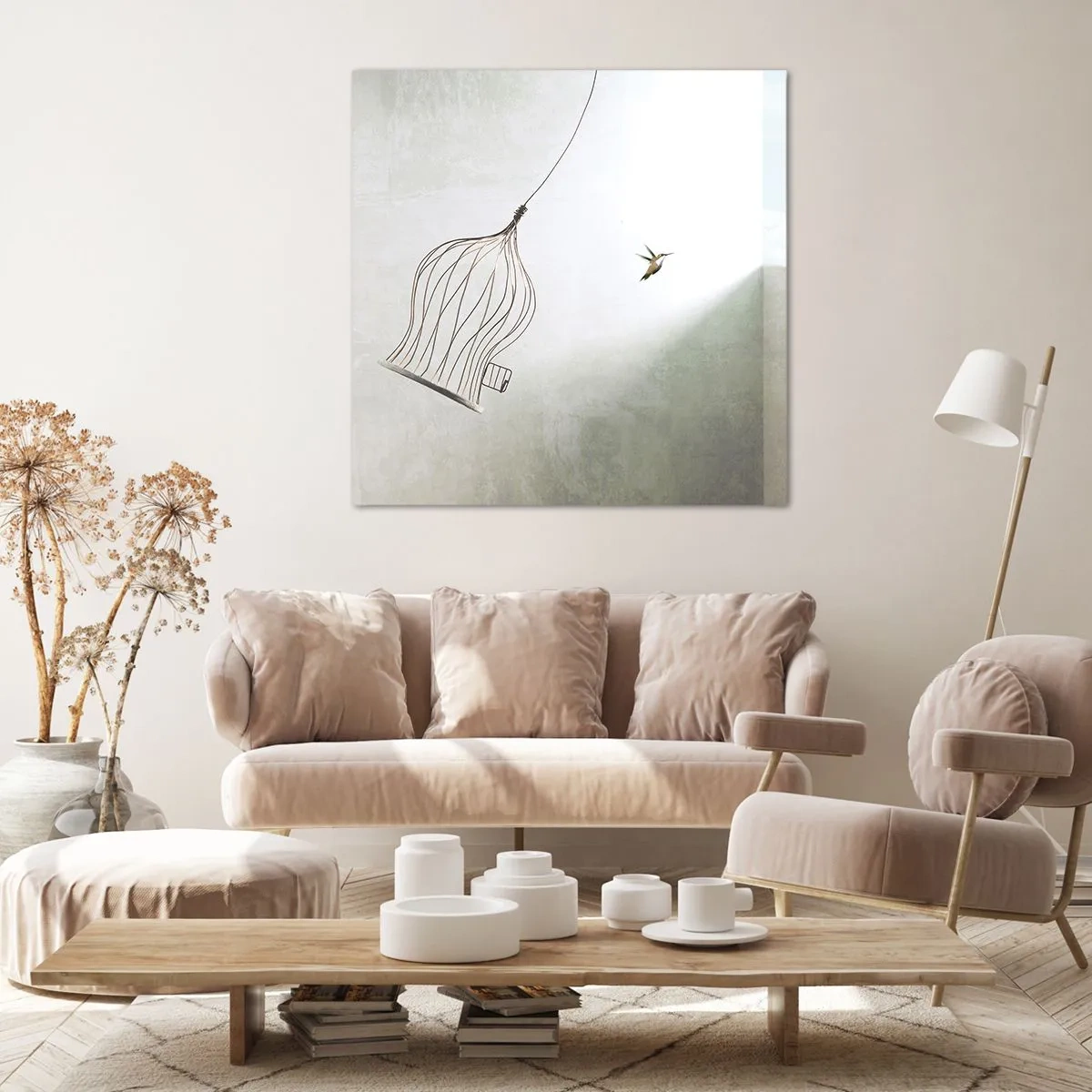 Quadro su tela - Stampe su Tela - Nel proprio elemento - 50x50 cm