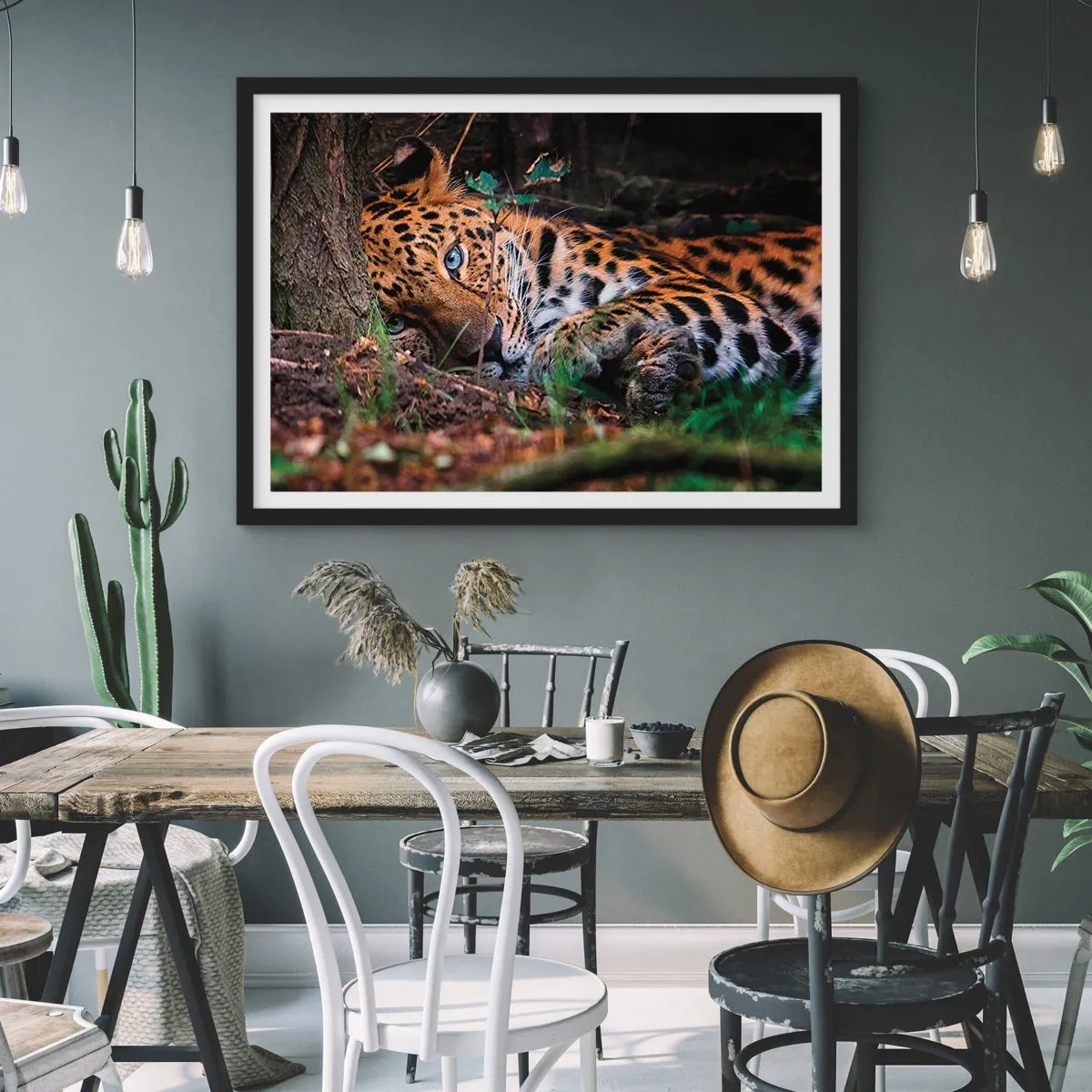 Poster in cornice nera - Fidati di me - 50x40 cm