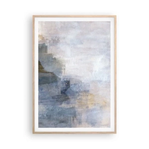 Poster in cornice rovere chiaro - Toni e accordi dei colori - 70x100 cm