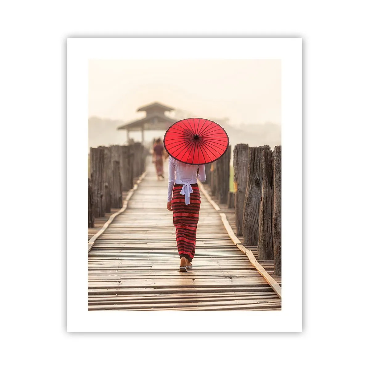 Poster - Sul vecchio ponte - 40x50 cm