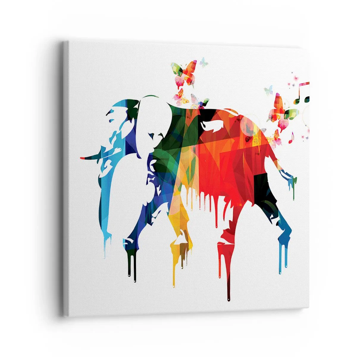 Quadro su tela - Stampe su Tela - Ognuno può ballare - 30x30 cm