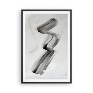 Poster in cornice nera - Casualmente per divertimento - 61x91 cm