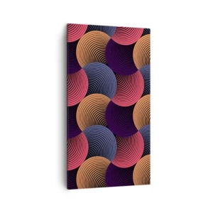 Quadro su tela - Stampe su Tela - Al ritmo delle sfere - 45x80 cm