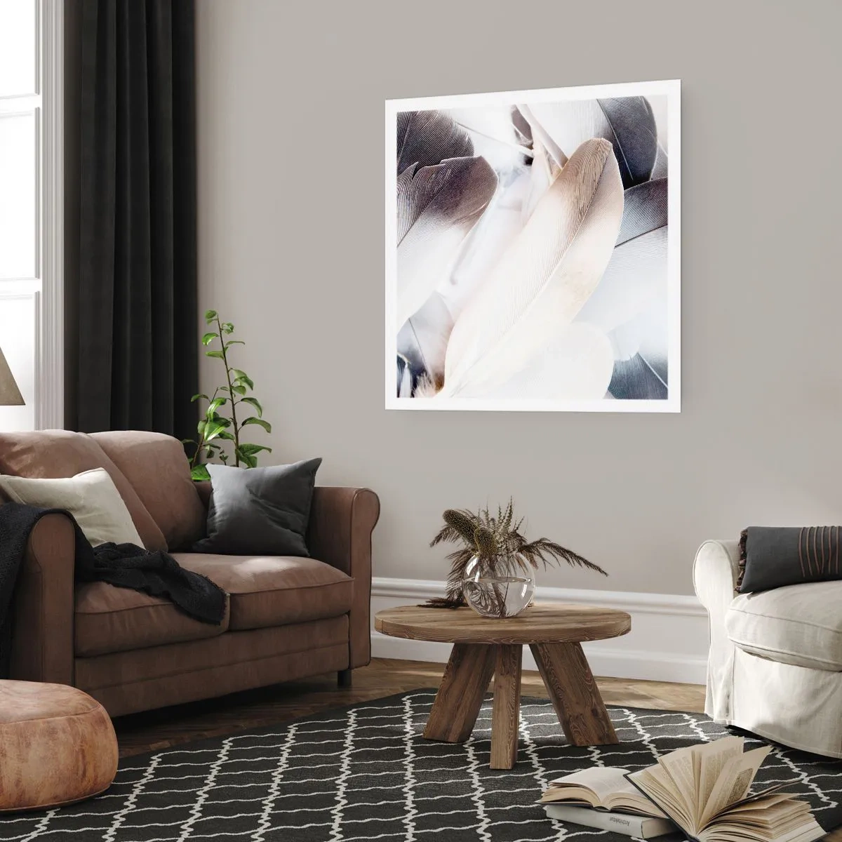 Poster - Quasi angeliche - 60x60 cm