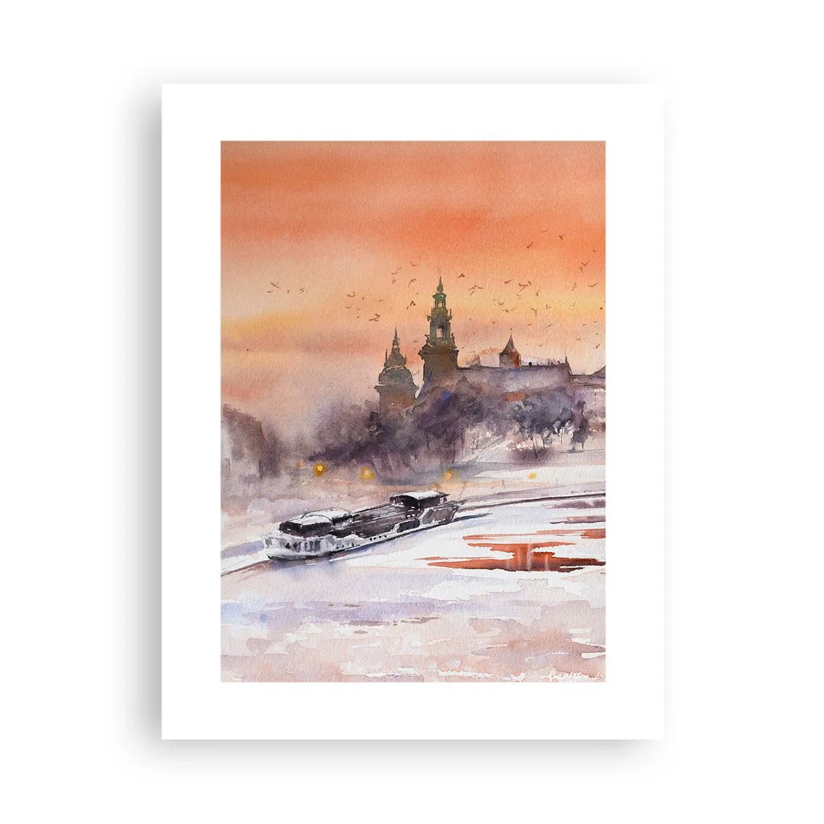 Poster - Tramonto reale - 30x40 cm