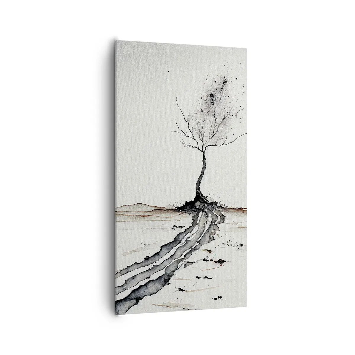 Quadro su tela - Stampe su Tela - Malinconia invernale - 65x120 cm
