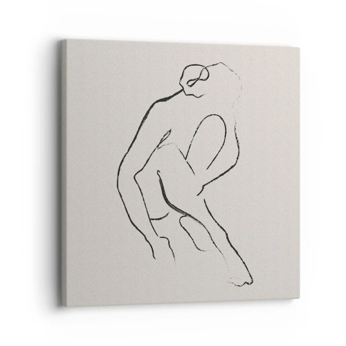 Quadro su tela - Stampe su Tela - Schizzo intimo - 30x30 cm