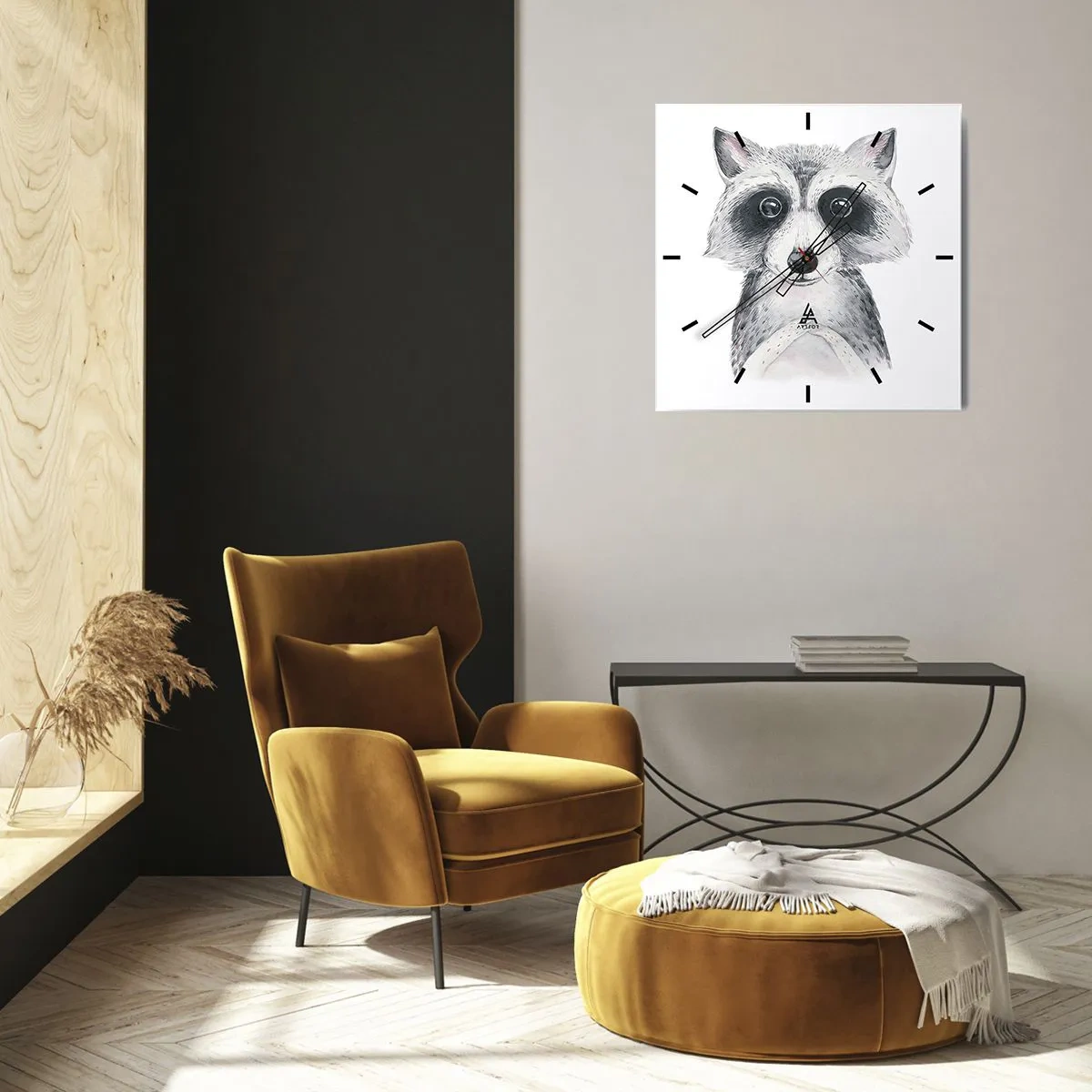 Orologio da parete - Orologio in Vetro - Un attimo di commozione - 40x40 cm