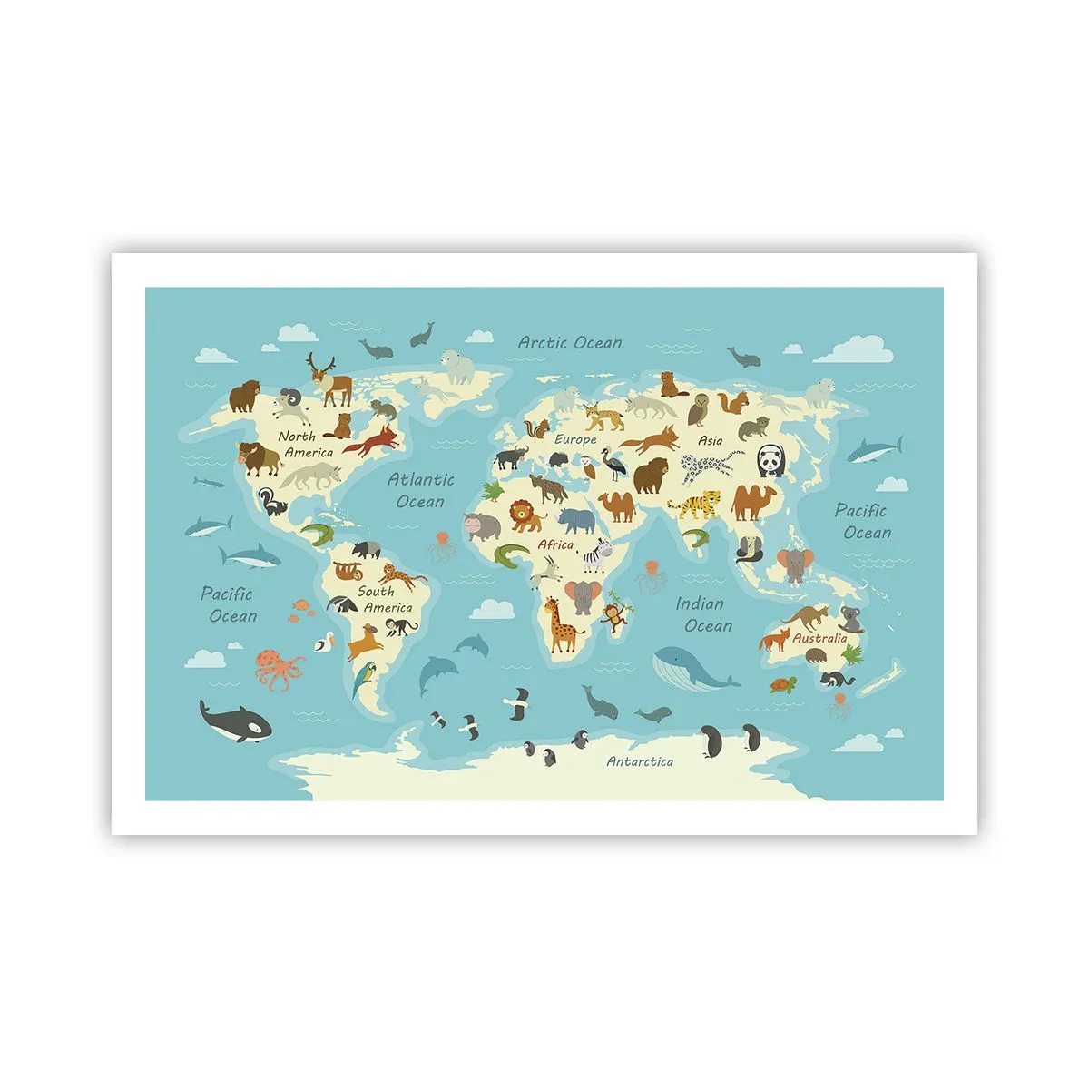 Poster - Buoni vicini - 91x61 cm