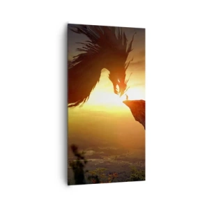 Quadro su tela - Stampe su Tela - Il cacciatore di draghi - 65x120 cm