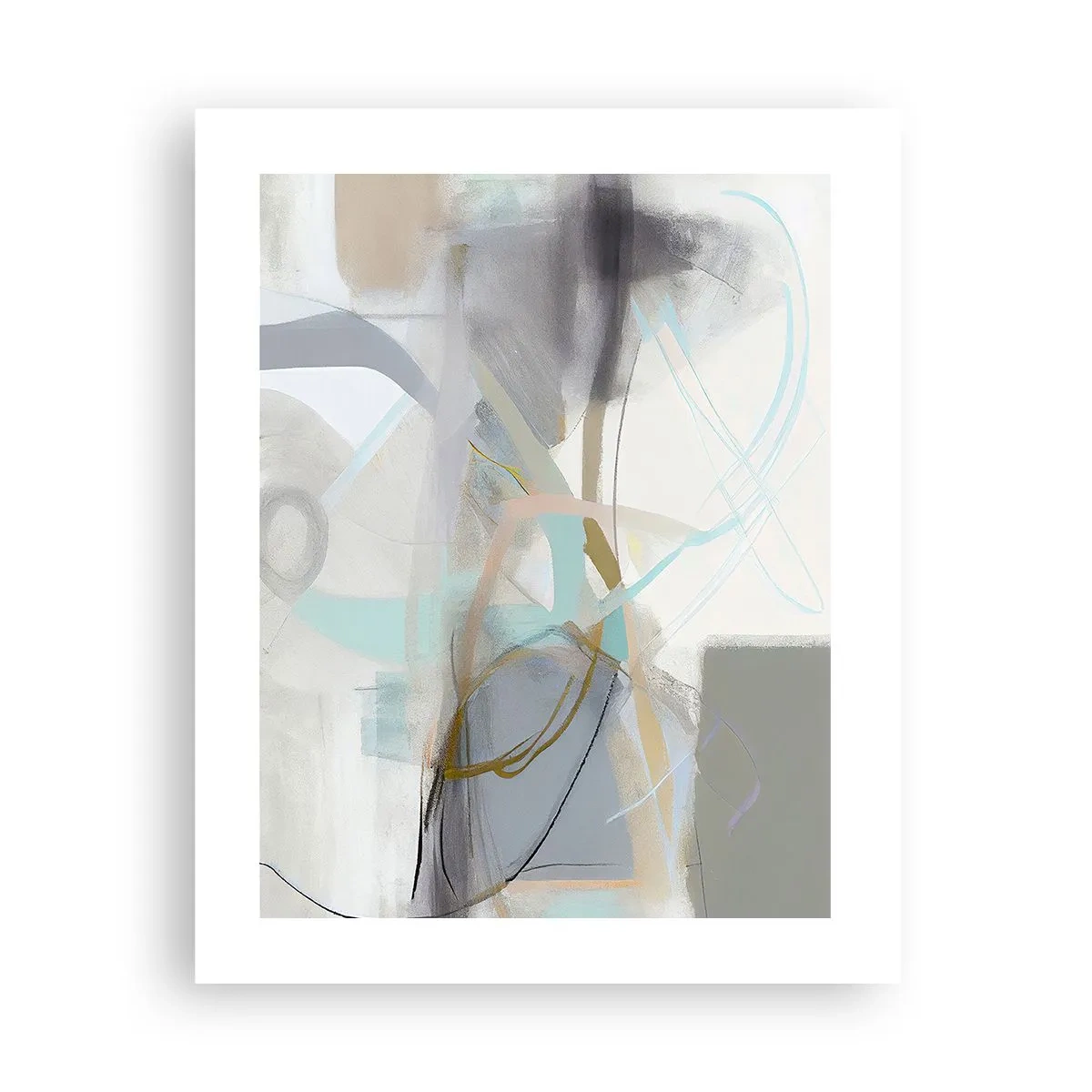 Poster - Astrazione nebulosa - 40x50 cm