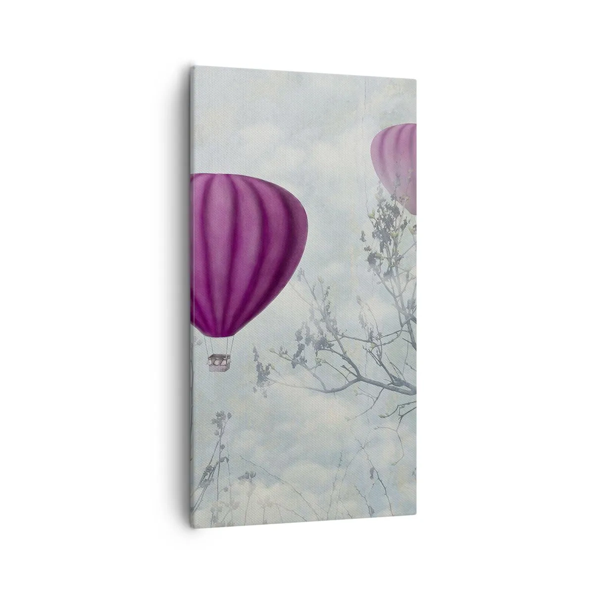 Quadro su tela - Stampe su Tela - Come navi nel cielo - 55x100 cm