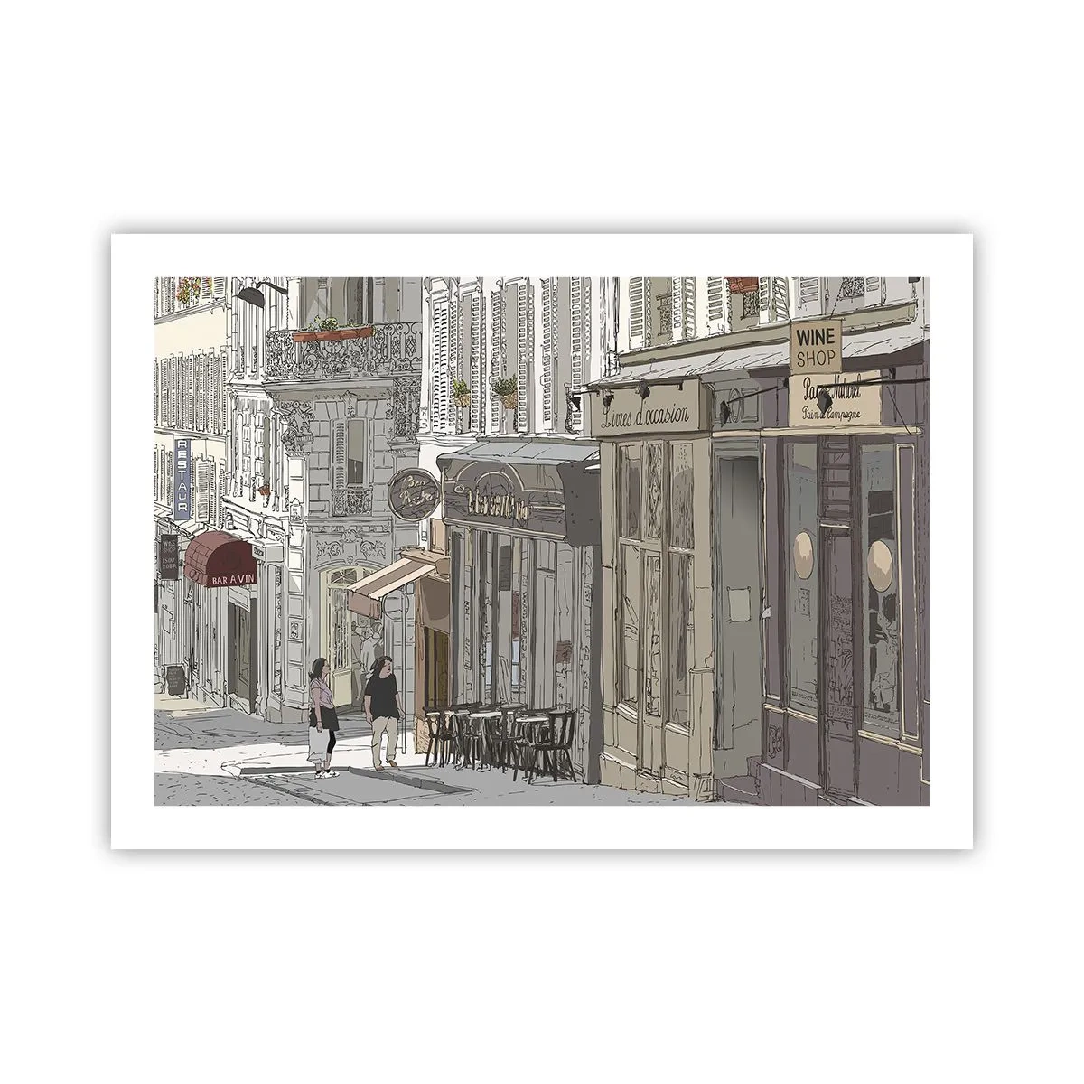 Poster - Gioie cittadine - 70x50 cm