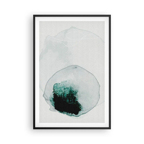 Poster in cornice nera - In una goccia d'acqua - 61x91 cm