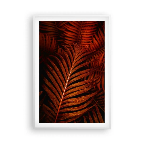 Poster in cornice bianca - Il calore della vita - 61x91 cm
