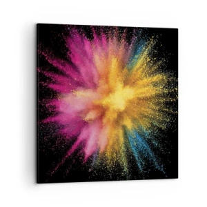 Quadro su tela - Stampe su Tela - La nascita dei colori - 50x50 cm