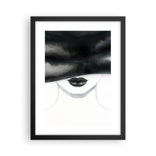 Poster in cornice nera - Il segreto dei sensi - 30x40 cm