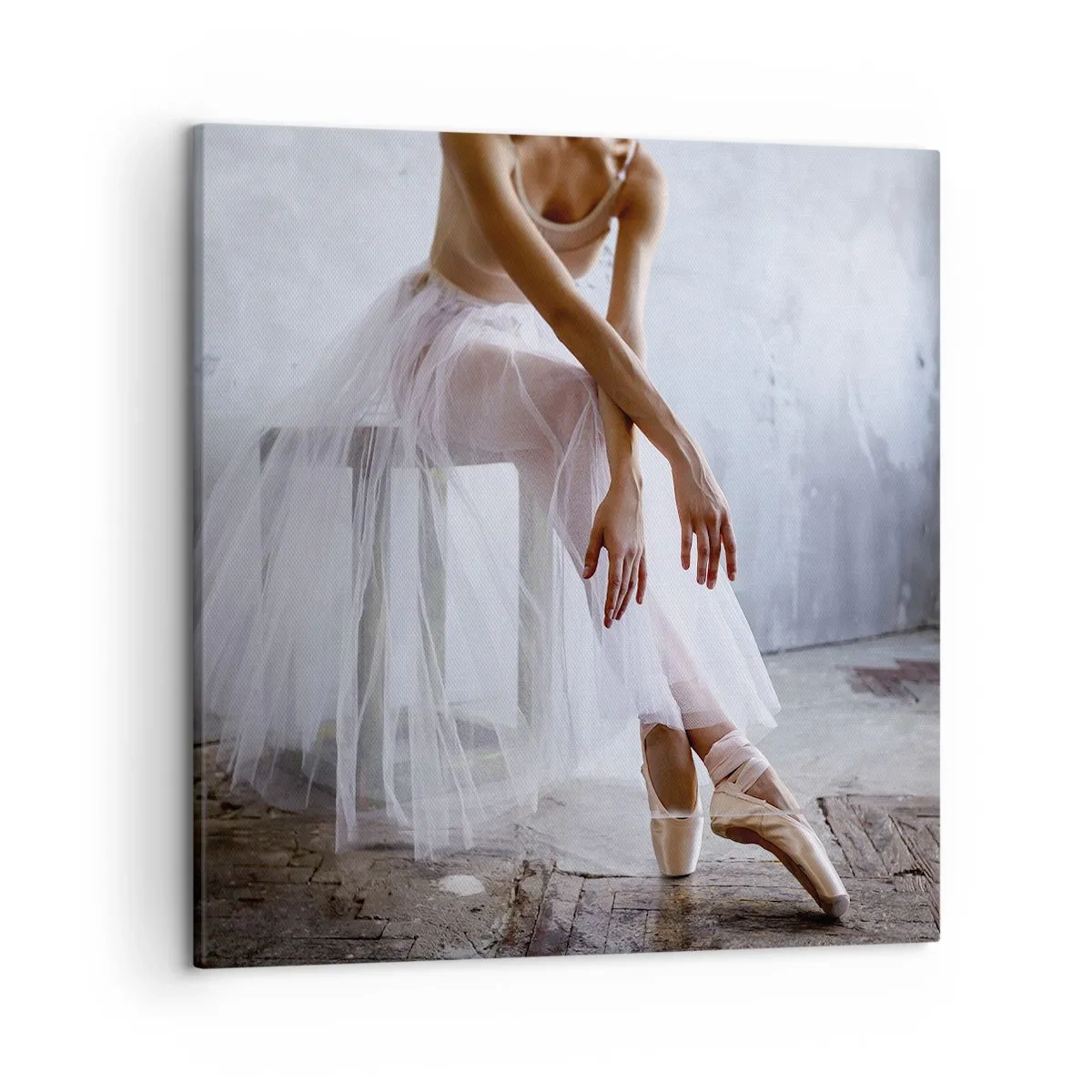 Quadro su tela - Stampe su Tela - Prima che si accendano le luci del palco - 50x50 cm