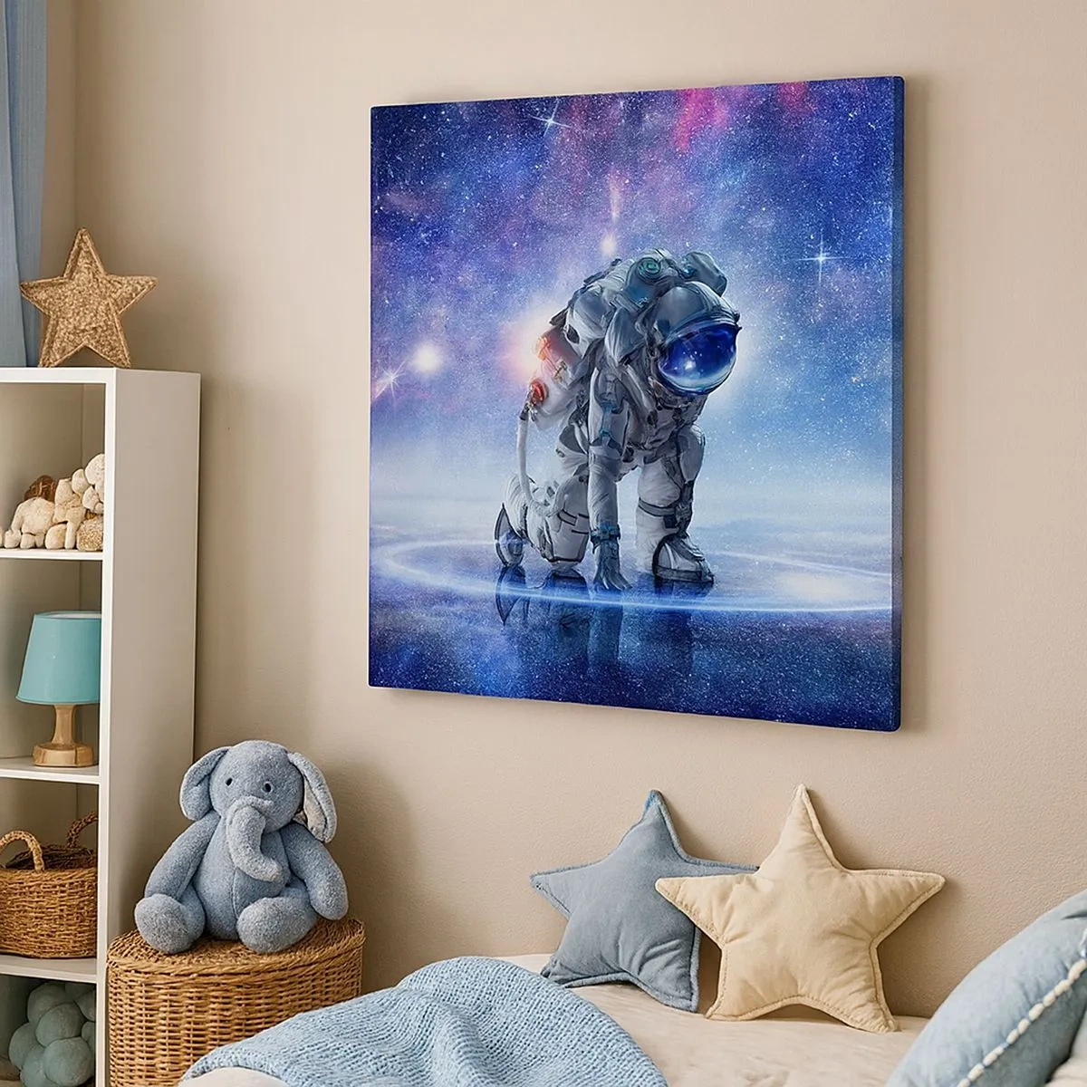 Quadro su tela - Stampe su Tela - Il cielo stellato sopra di me - 30x30 cm