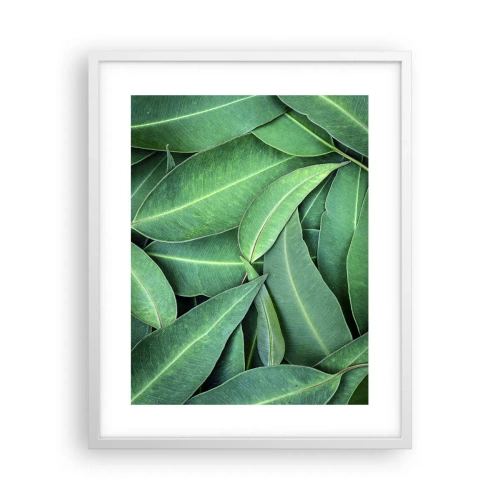 Poster in cornice bianca - Succosi e freschi - 40x50 cm