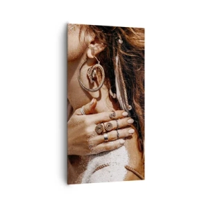 Quadro su tela - Stampe su Tela - Regina della spiaggia selvatica - 65x120 cm