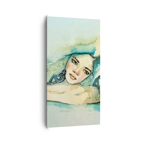 Quadro su tela - Stampe su Tela - Am I blue? - 65x120 cm