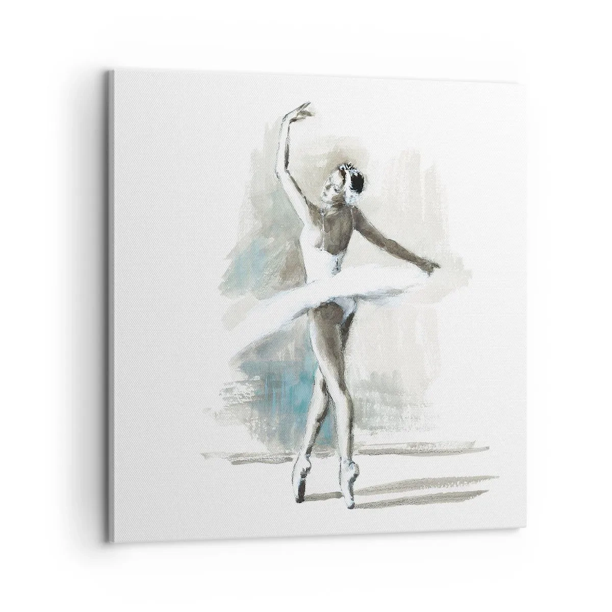 Quadro su tela - Stampe su Tela - Tramutata in un cigno - 60x60 cm